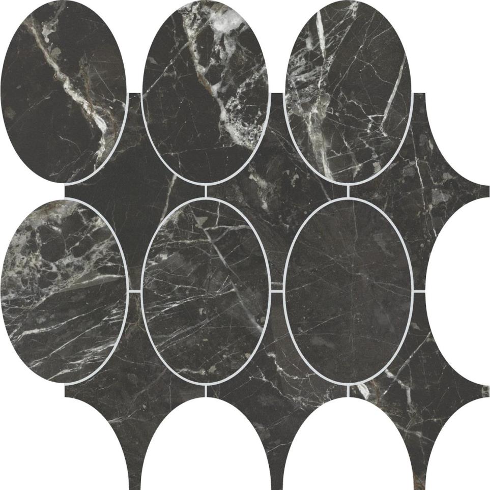 Mosaic Noir Polished Black Tile