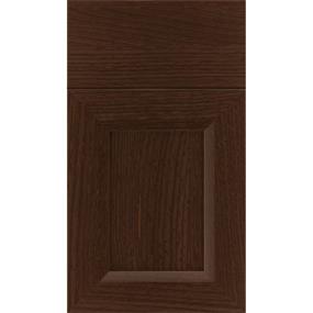 Square Cappuccino Dark Finish Square Cabinets
