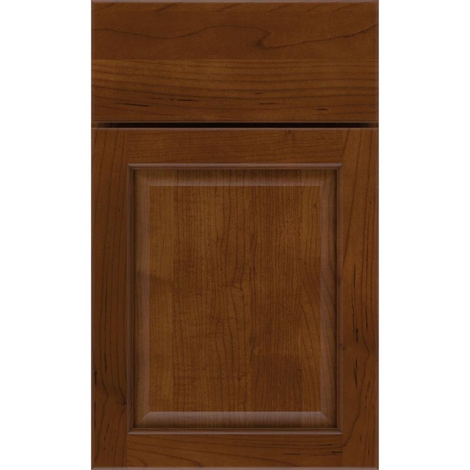 Square Tundra Dark Finish Square Cabinets