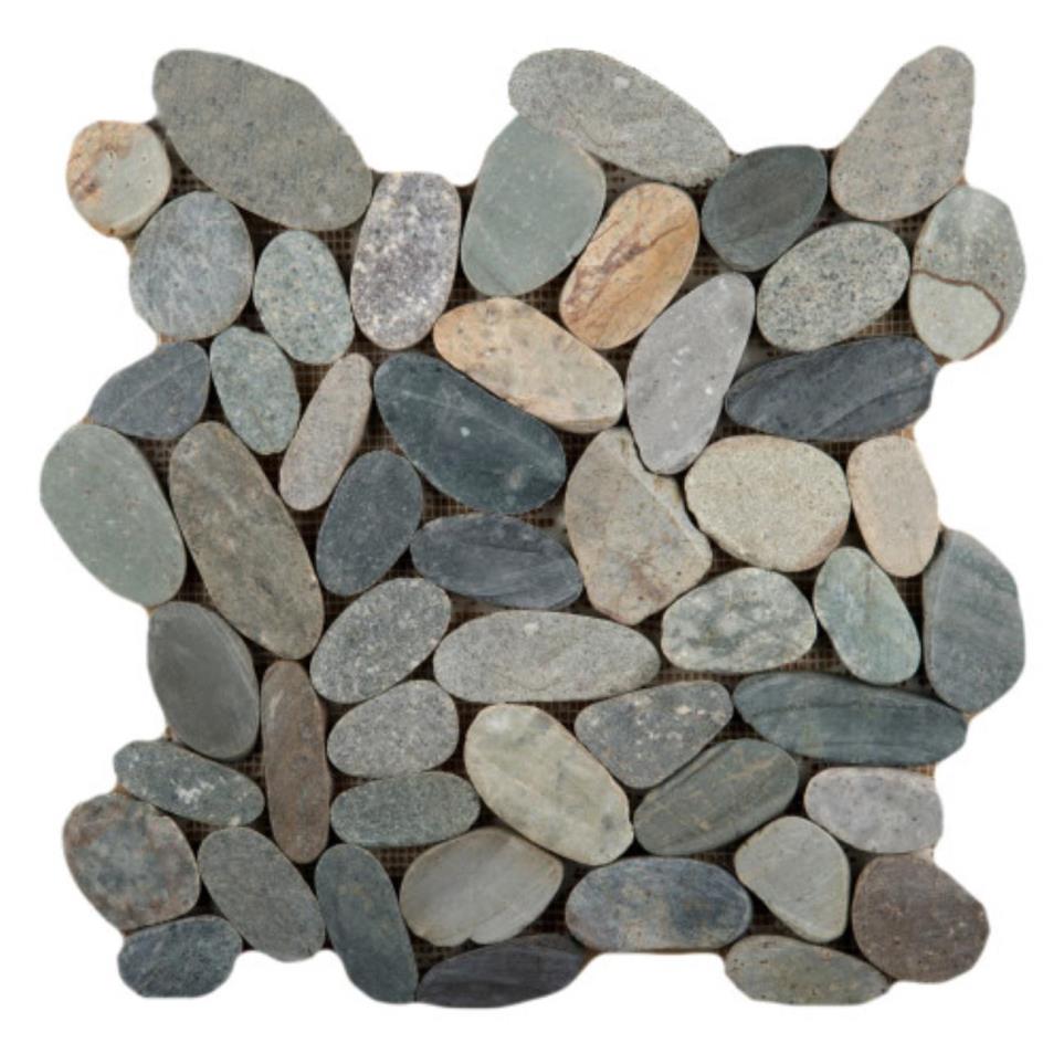 Mosaic Multicolor Gray Tile