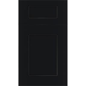 5 Piece Gunmetal Blue Black Glaze Glaze - Stain 5 Piece Cabinets