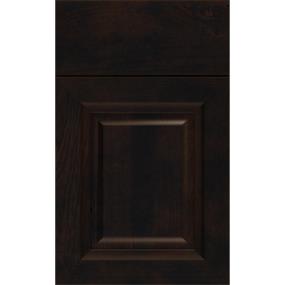 Square Chocolate Dark Finish Square Cabinets