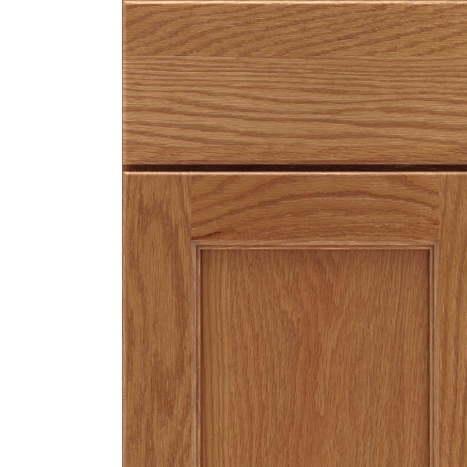 Square Sahara Light Finish Square Cabinets