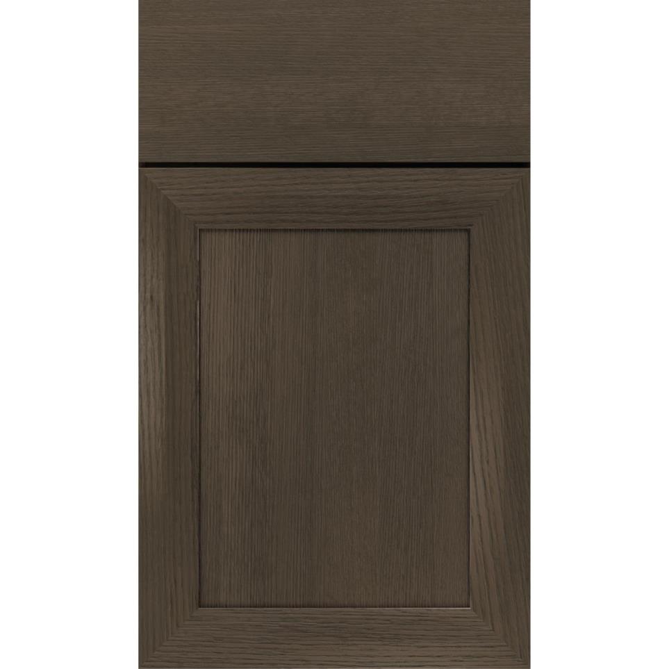 Square Boulder Dark Finish Square Cabinets