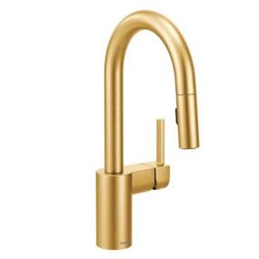 Bar Brushed Gold Brass / Gold Faucets