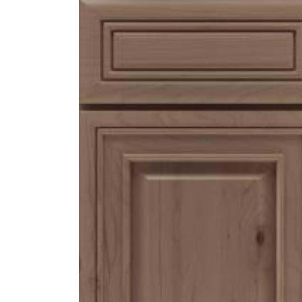 Square Seal Medium Finish Square Cabinets