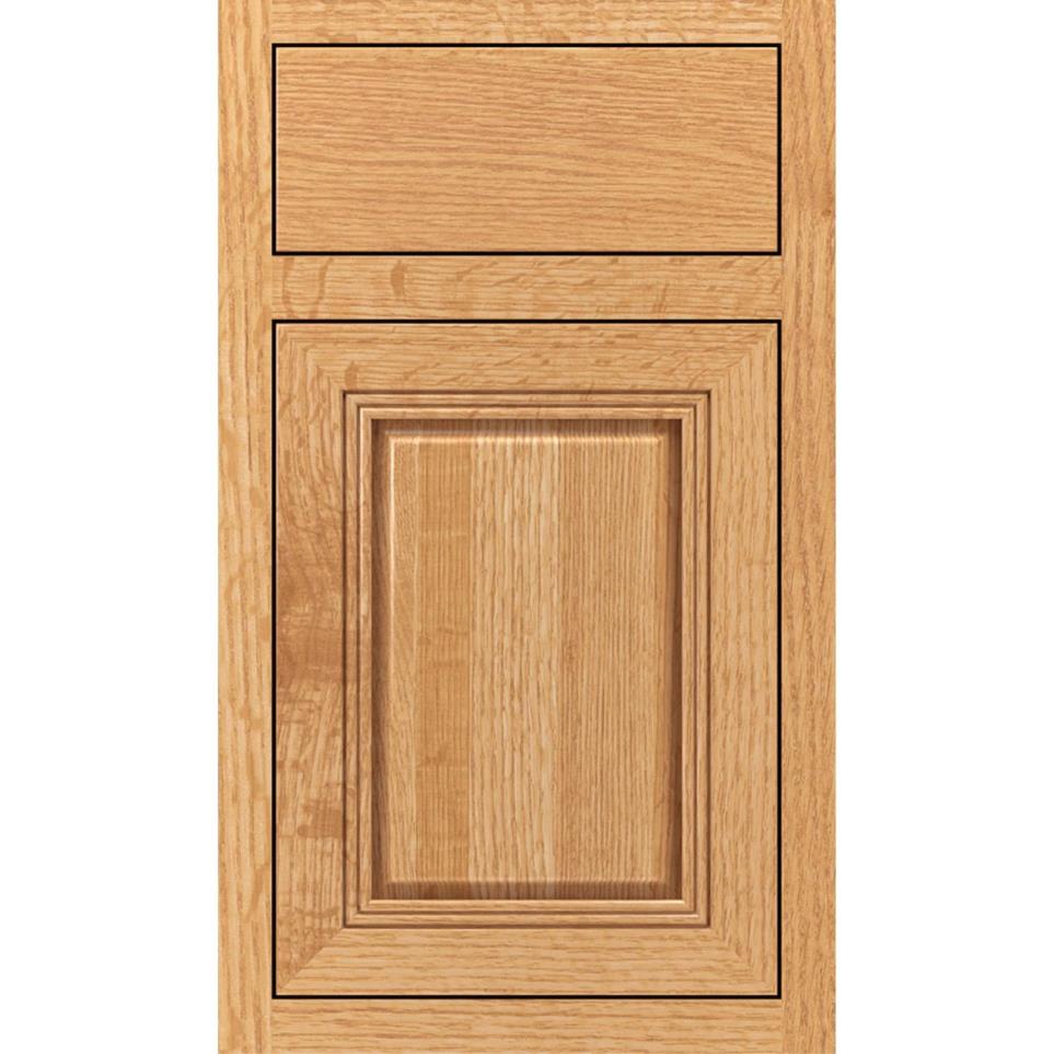 Inset Natural Light Finish Inset Cabinets