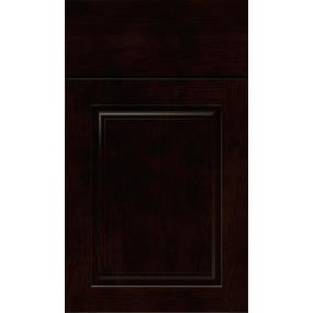 Square Chocolate Dark Finish Square Cabinets