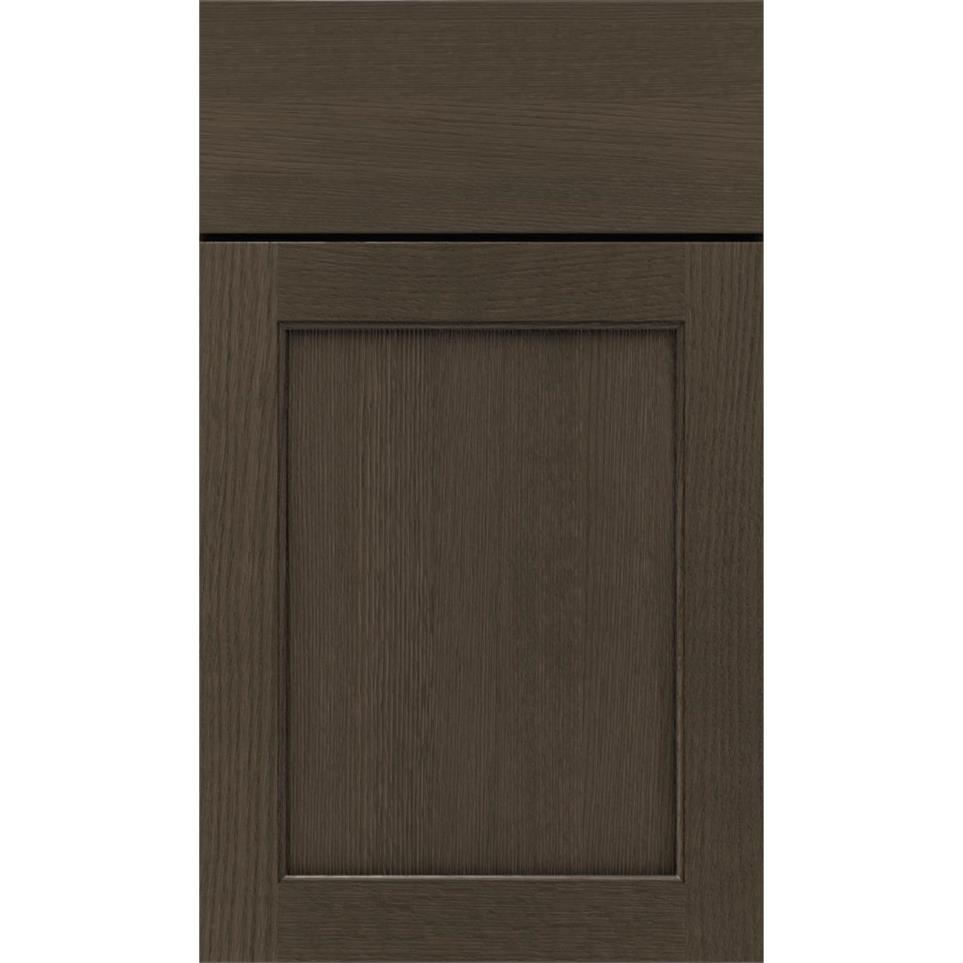 Square Boulder Dark Finish Square Cabinets