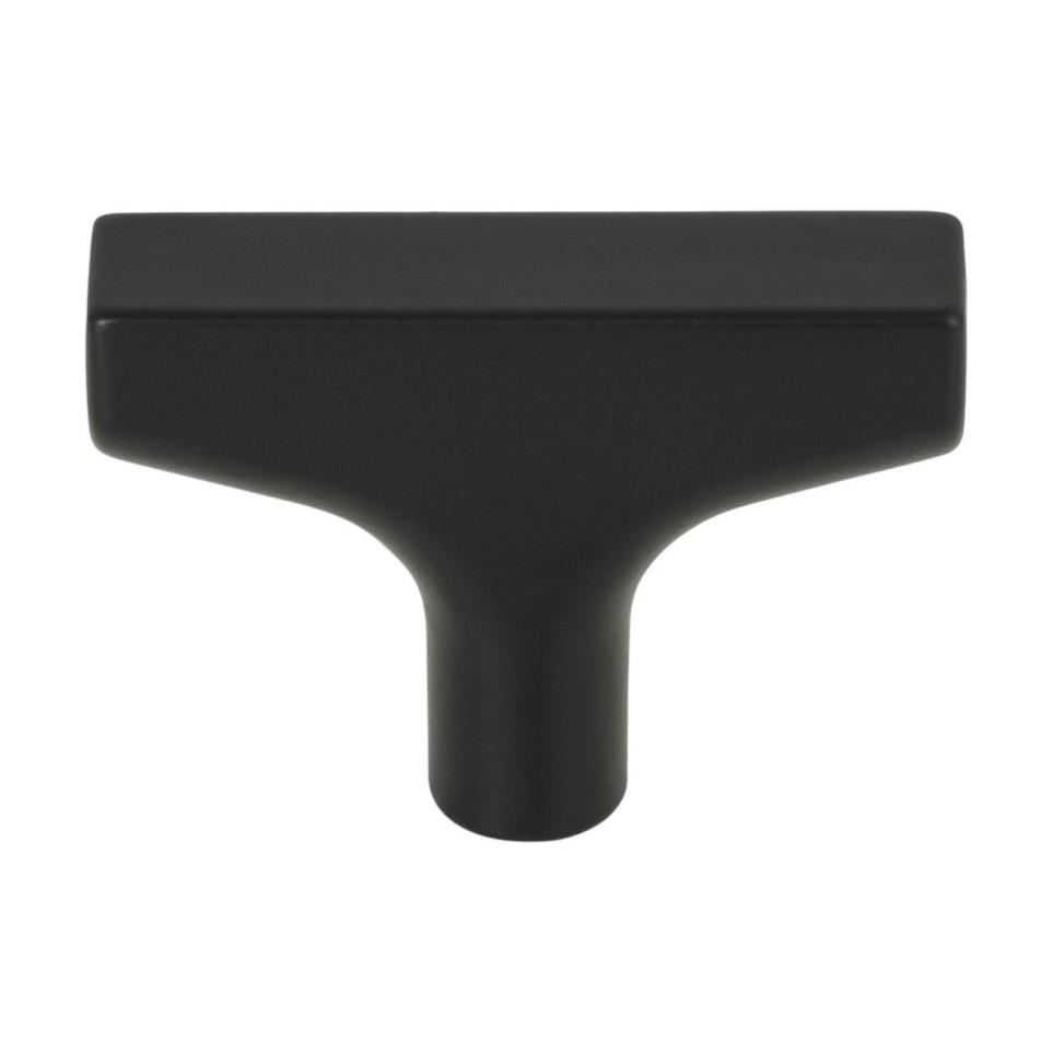 Knob Flat Black Black Knobs