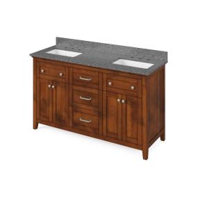 Base with Sink Top Chocolate Dark Finish Vanities