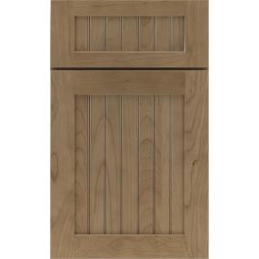 Square Buckskin Medium Finish Square Cabinets