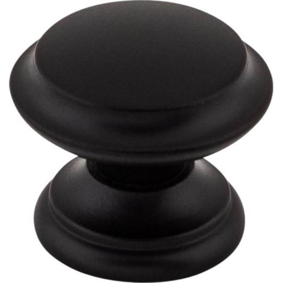 Knob Flat Black Black Knobs