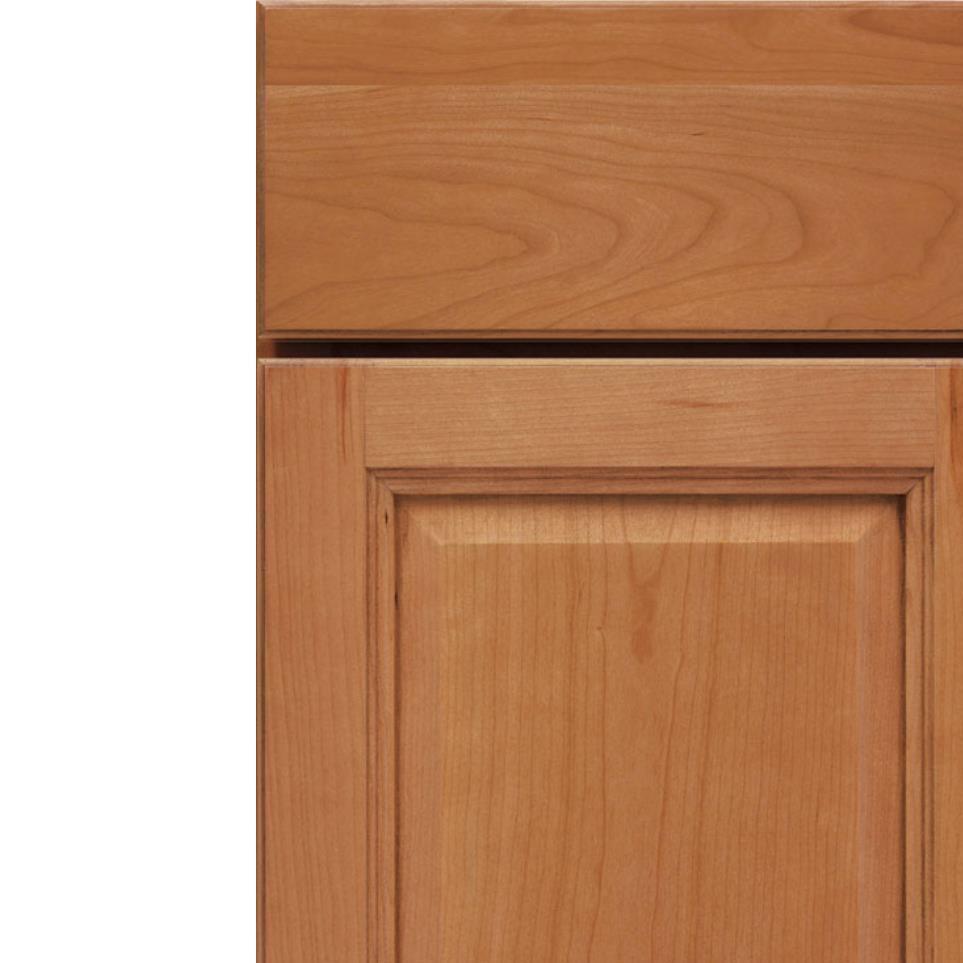 Square Palomino Medium Finish Square Cabinets