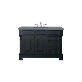 Base with Sink Top Antique Black Grey / Black Vanities