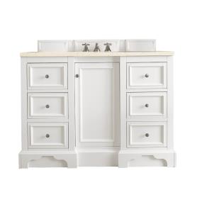 Base with Sink Top Bright White White Vanities