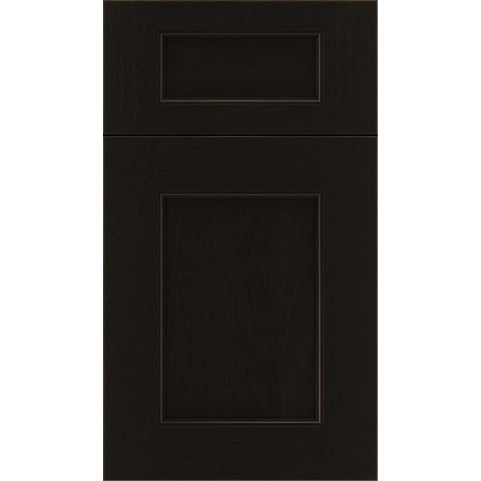 5 Piece Thunder Dark Finish 5 Piece Cabinets