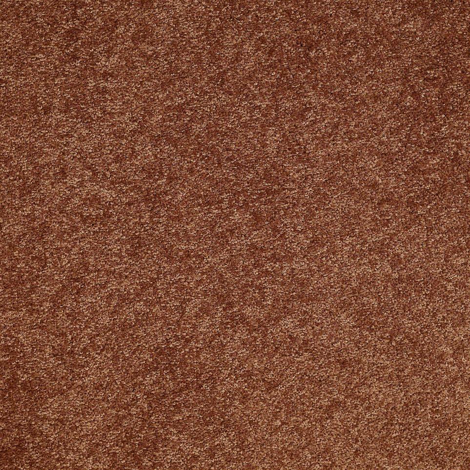Textured Saxony Old Copper Brown Carpet