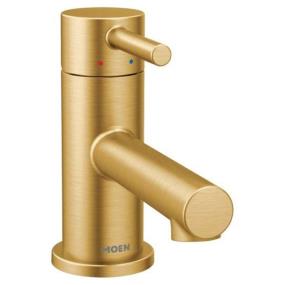 Bath Brushed Gold Brass / Gold Faucets