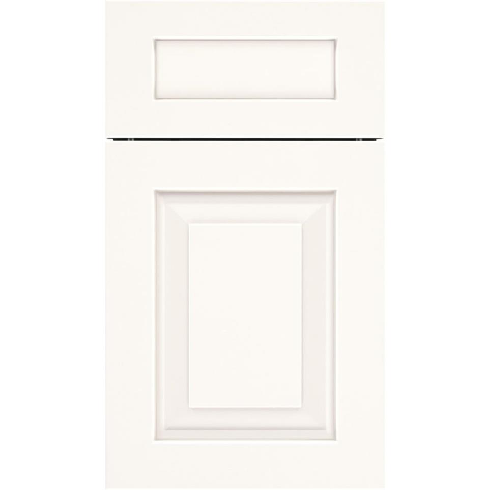 Square Alabaster Paint - White Square Cabinets