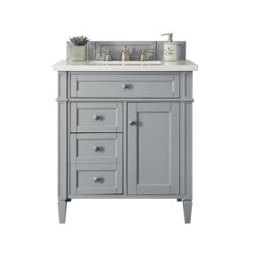 Base with Sink Top Urban Gray Grey / Black Vanities