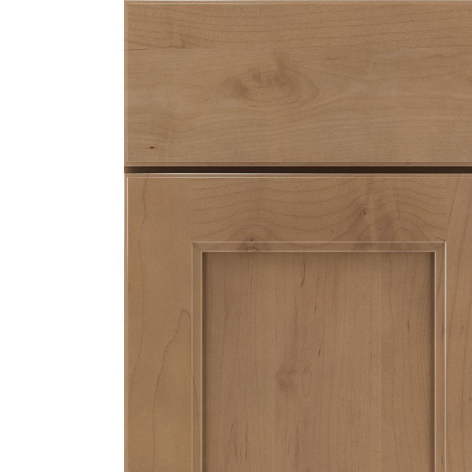 Square Sahara Light Finish Square Cabinets