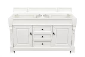 Base with Sink Top Bright White White Vanities