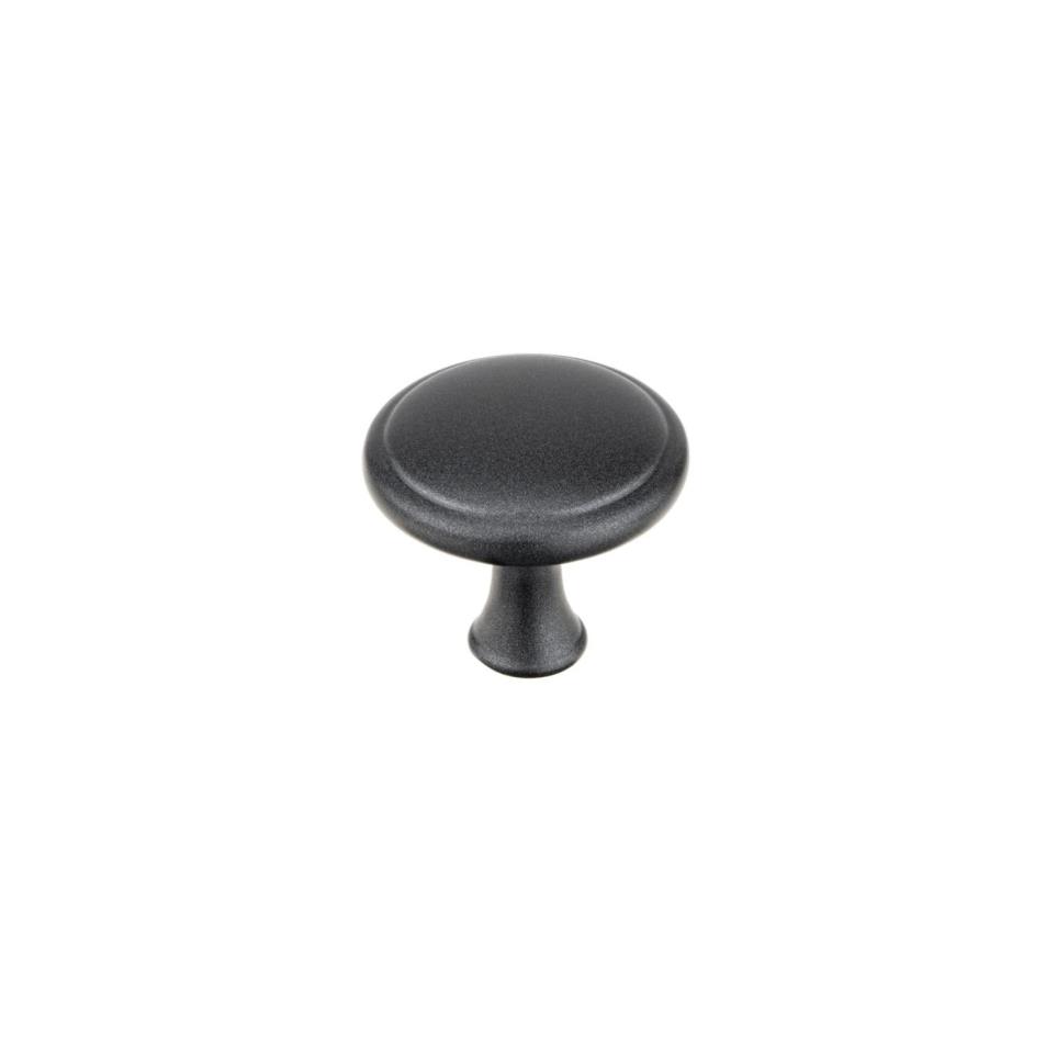 Knob Orion Grey Black Knobs