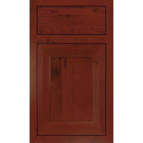 Inset Marsala Dark Finish Inset Cabinets