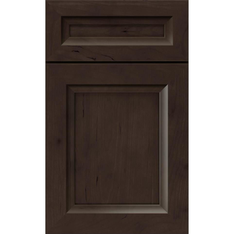 5 Piece Thatch Dark Finish 5 Piece Cabinets