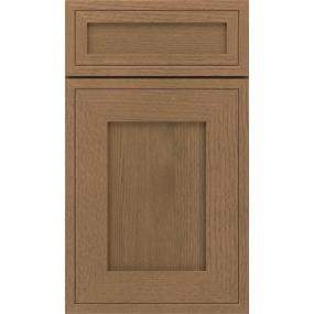 Square Gunny Medium Finish Square Cabinets