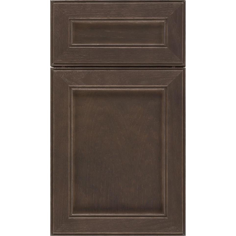 Square Thunder Dark Finish Square Cabinets