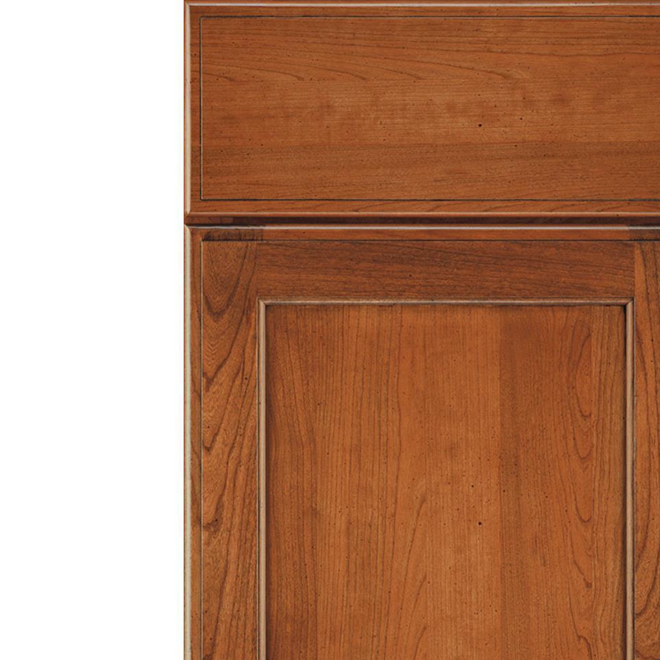 Square Cigar Box Medium Finish Square Cabinets