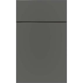 Slab Moonstone Paint - Grey Slab Cabinets