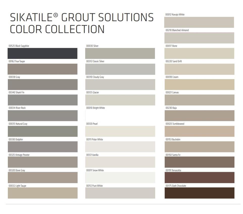 Sundries/Install Materials Vanilla  Grout