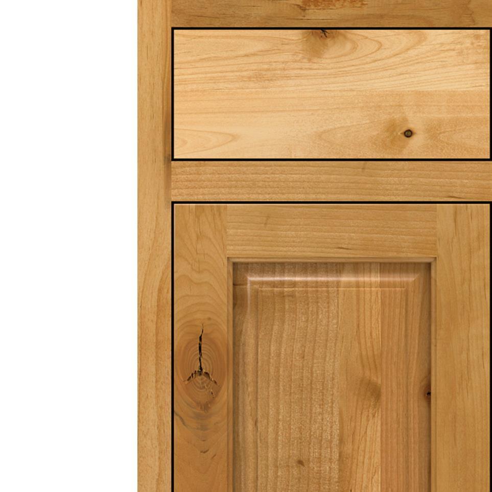 Inset Natural Light Finish Inset Cabinets