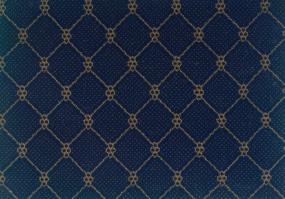 Woven Indigo Blue Carpet