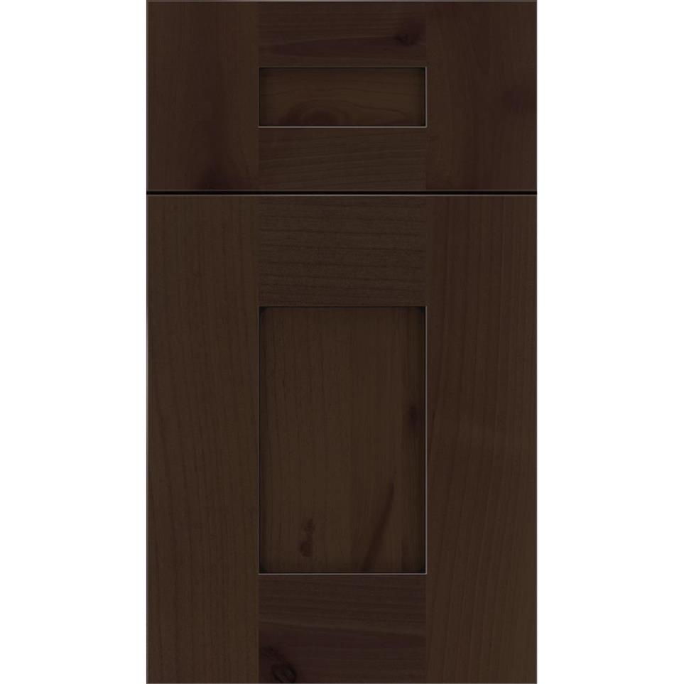 5 Piece Cappuccino Black Glaze Glaze - Stain 5 Piece Cabinets