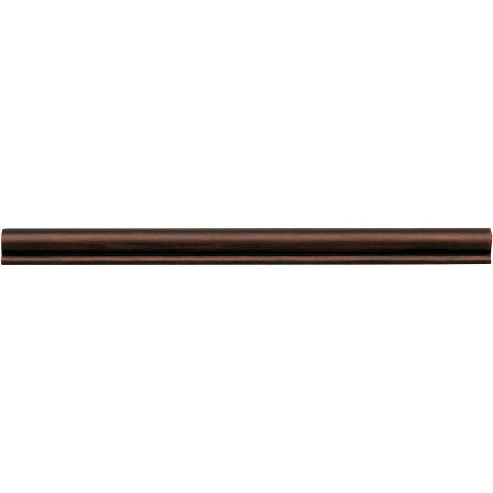 Decoratives and Medallions Guilded Copper Satin Brown Tile