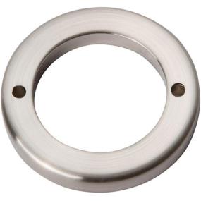Round Base Brushed Nickel Nickel Bases