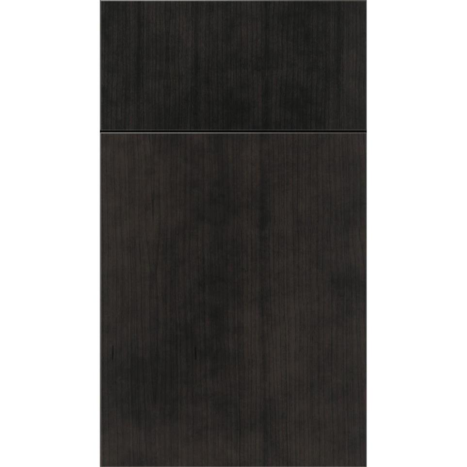 Slab Charcoal Dark Finish Slab Cabinets