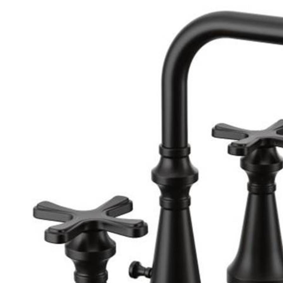 Bath Matte Black Black Faucets