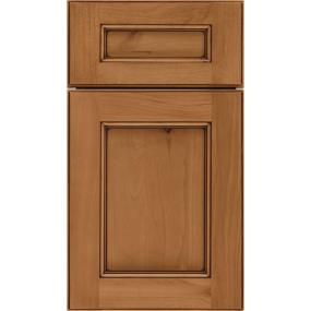 Square Ginger Mocha Glaze Glaze - Stain Square Cabinets