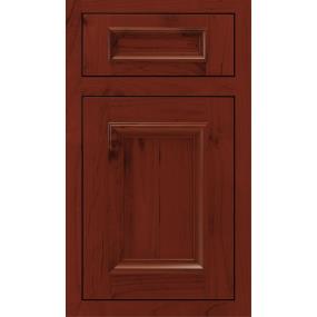 Inset Marsala Dark Finish Inset Cabinets