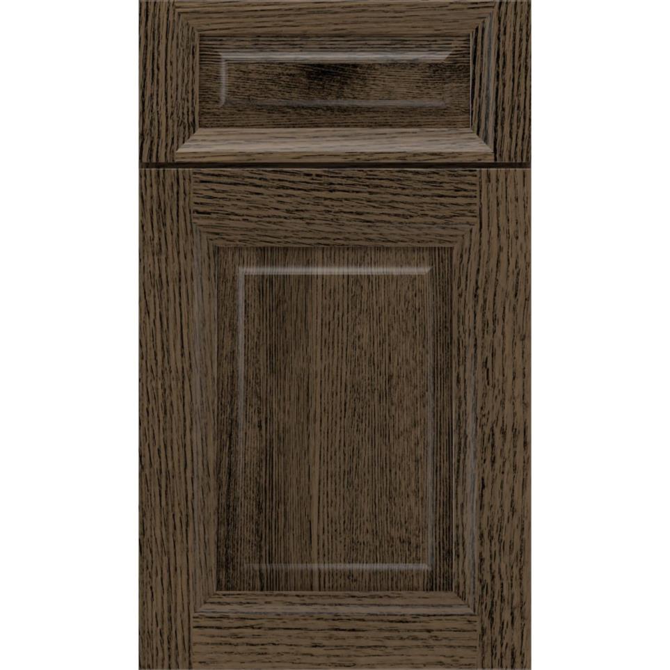 5 Piece Morel Roan Dark Finish 5 Piece Cabinets