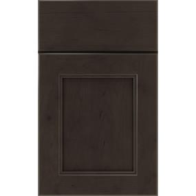 Square Thatch Dark Finish Square Cabinets