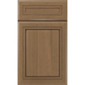 5 Piece Buckskin Medium Finish 5 Piece Cabinets