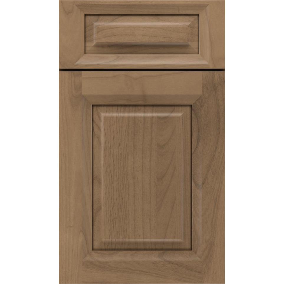 5 Piece Buckskin Medium Finish 5 Piece Cabinets