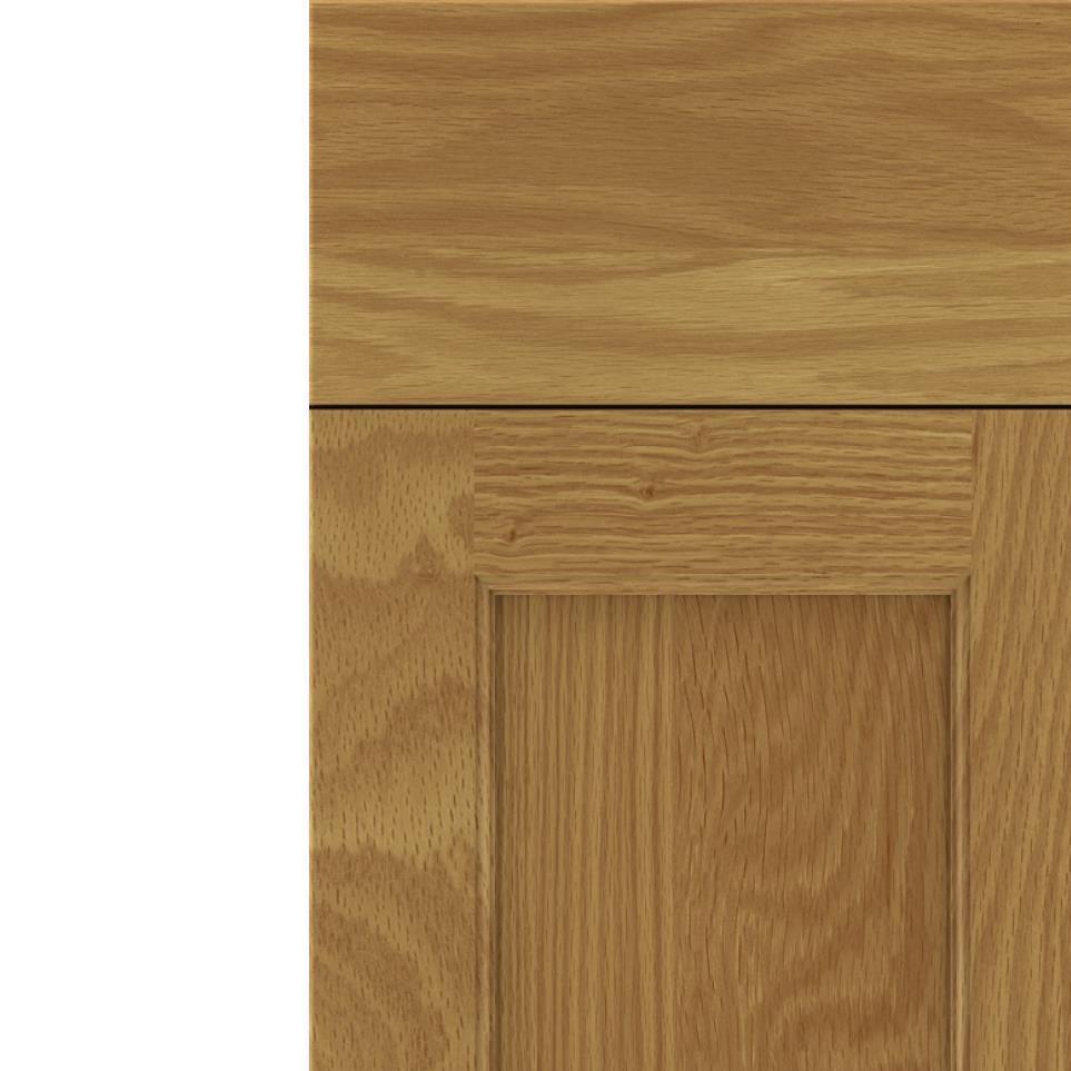 Square Spice Light Finish Square Cabinets