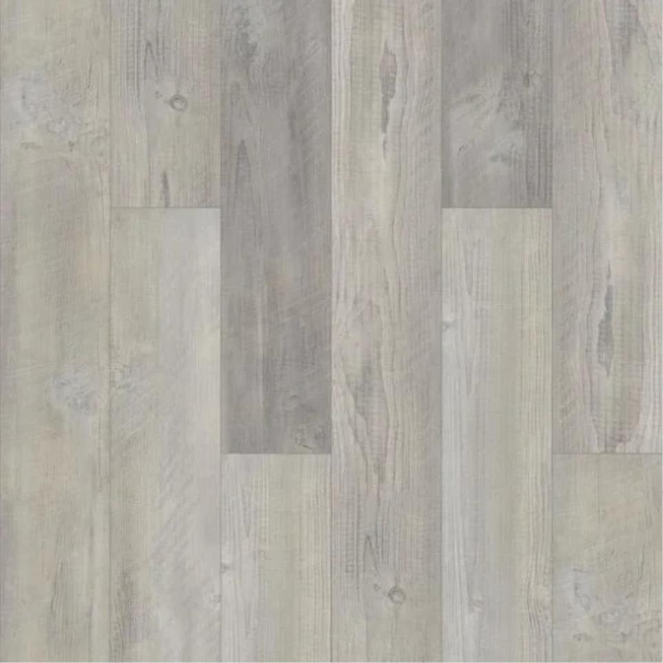 Tile Plank Reclaimed Pine Gray Finish Vinyl